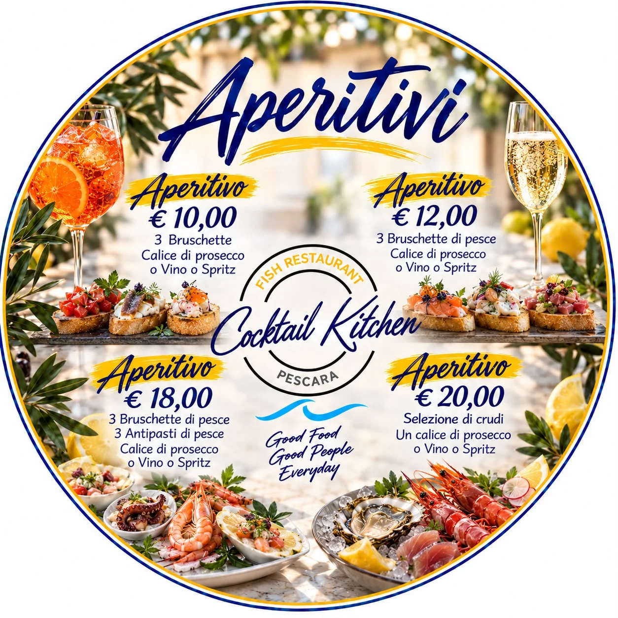 Menù Aperitivi
